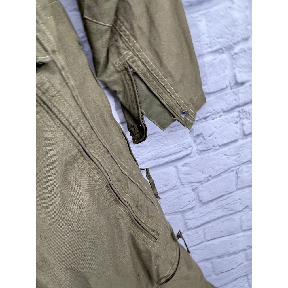 Vintage 1985 US Army CVC Tanker Coveralls Medium Long Aramid Armor Center - Picture 16 of 16